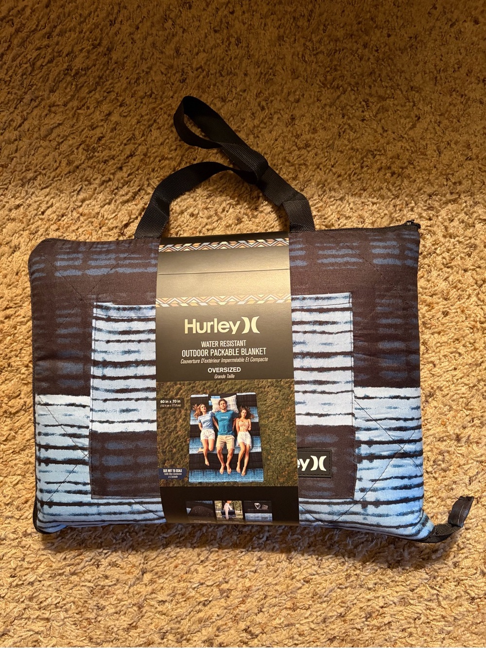 Hurley beach blanket water resistant
